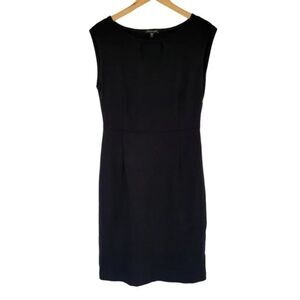 Eileen Fisher Sleeveless Shift Dress Womans Size S Black